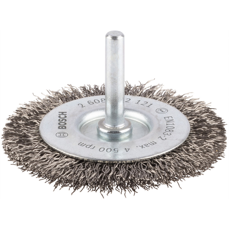 Brosse circulaire PRO pour l'Inox pour perceuse 70 x0.3 mm