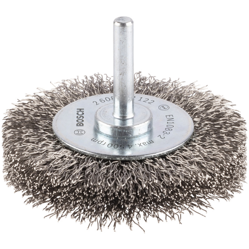 Brosse circulaire PRO pour l'Inox pour perceuse 70 x0.3 mm