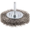 Brosse circulaire PRO pour l'Inox pour perceuse 70 x0.3 mm