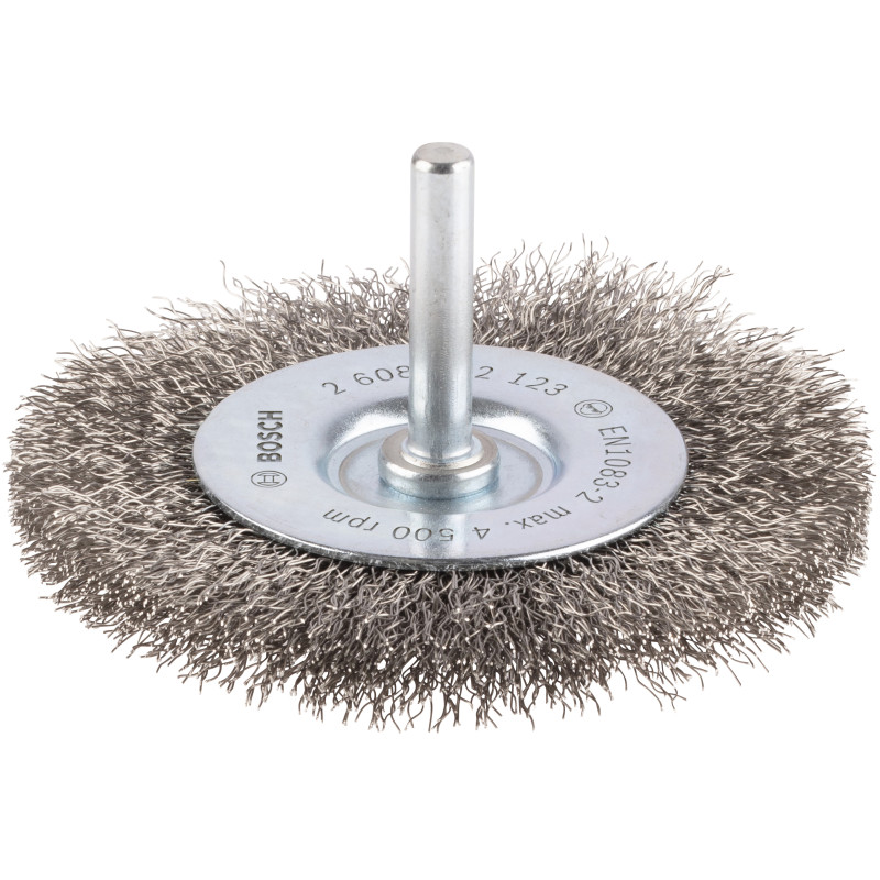 Brosse circulaire PRO pour l'Inox pour perceuse 80 x0.2 mm