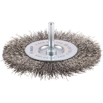 Brosse circulaire PRO pour l'Inox pour perceuse 100 x0.3 mm
