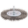 Brosse circulaire PRO pour l'Inox pour perceuse 100 x0.3 mm