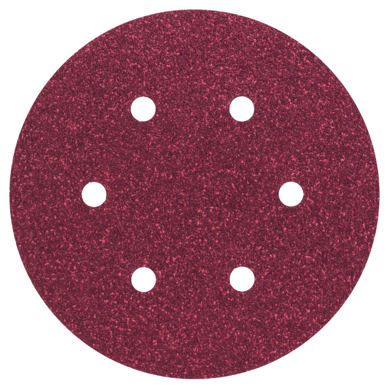 ABR. EXCENTRIQUES auto-agrippant 150/G80/6TROUS grain 80 x5