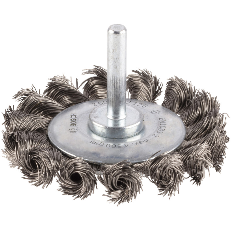 Brosse circulaire PRO pour l'Inox fils torsadés pour perceuse 70 x0.35 mm
