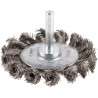Brosse circulaire PRO pour l'Inox fils torsadés pour perceuse 70 x0.35 mm