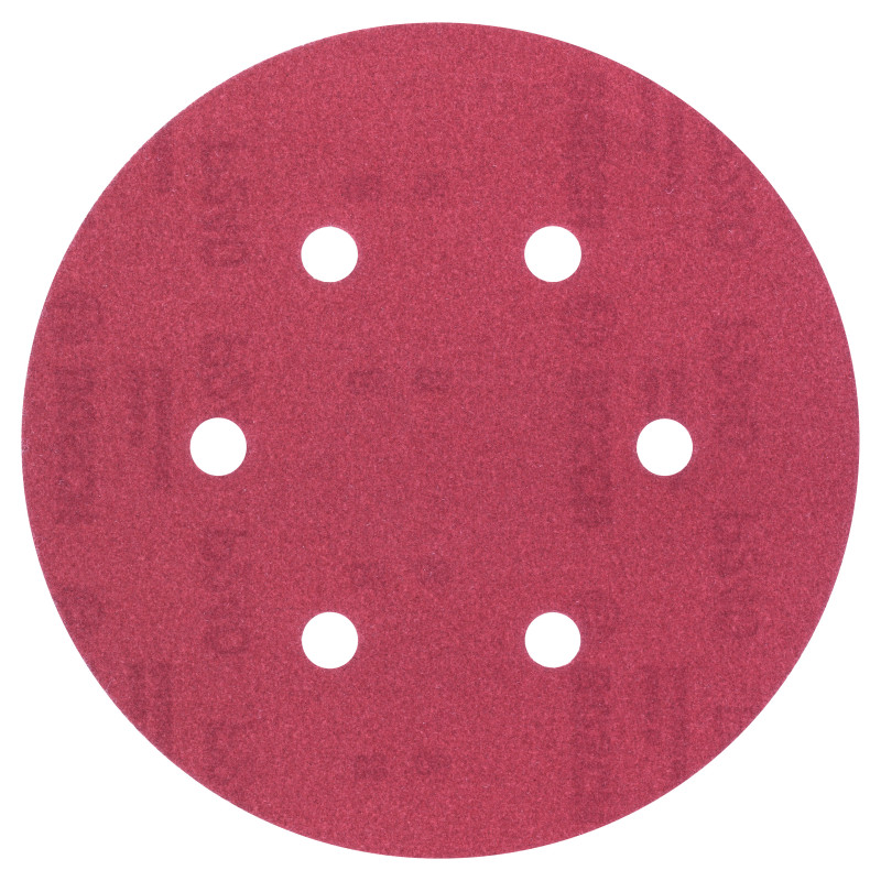 ABR. EXCENTRIQUES auto-agrippant 150/G240/6TROUS grain 240 x5