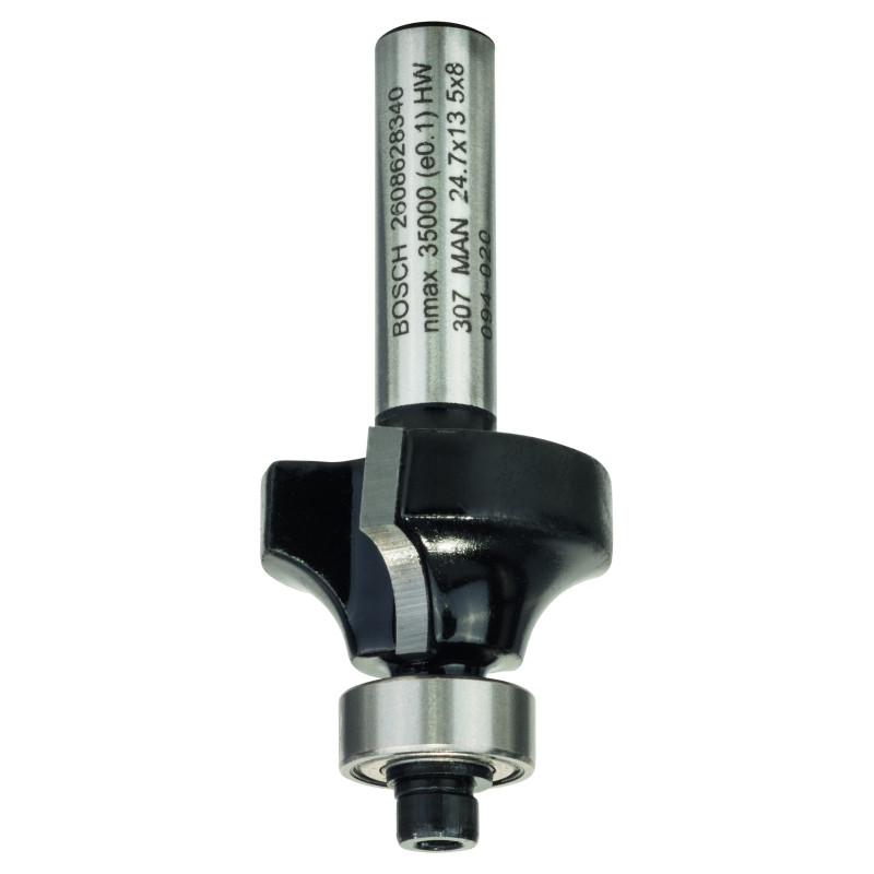 Fraises à Arrondir avec Roulement à Billes, à Deux Tranchants, Carbure