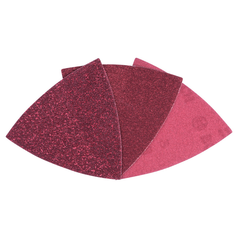 ABRASIFS DELTA auto-agrippant 82 mm/G60/120/240 grain 60 x6