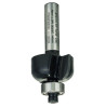 Fraise à canneler PRO Bois dur Qu.8, R:6 Ø 24,7 mm L:13 Lt:53