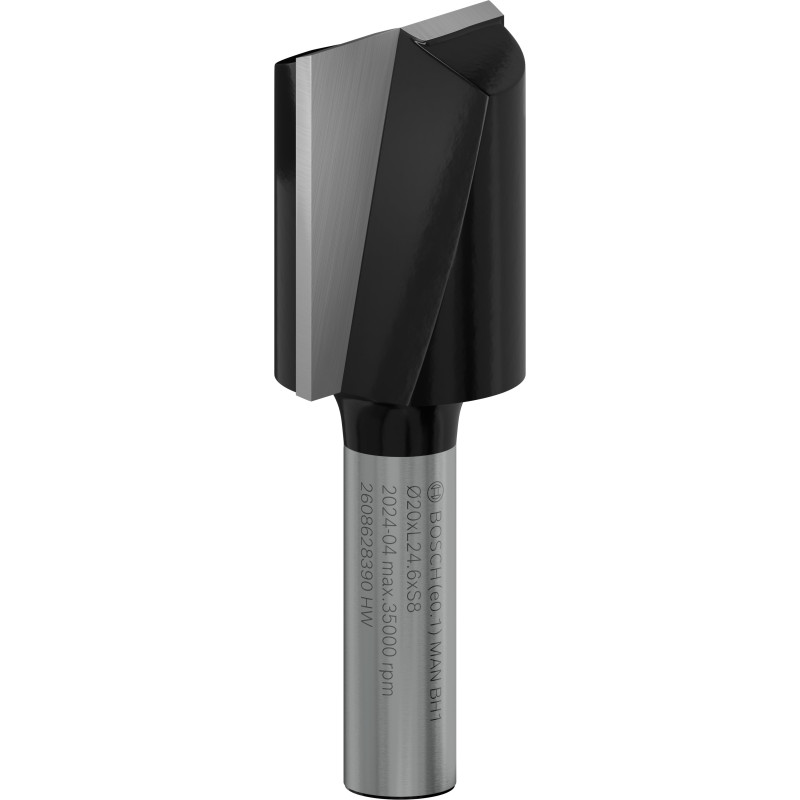 Fraises À Rainurer Droit, À Deux Tranchants, Carbure