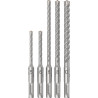 Coffret 5 forets beton PRO SDS plus-5 x5/6/6/8/10 mm