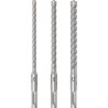 Coffret 3 forets beton PRO SDS plus-5 x6/8/10 mm