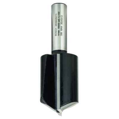 Fraises À Rainurer, Droit À Queue Rallongée, À Deux Tranchants, Carbure