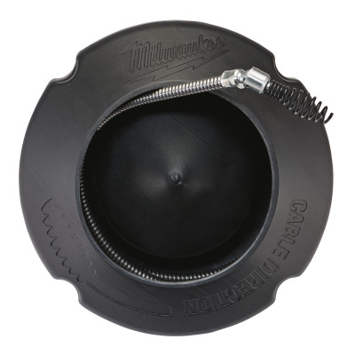 Flexible Spirale Tête Inclinée Diam 6Mm X 7.6M + Tambour-Milwaukee Systeme Attac