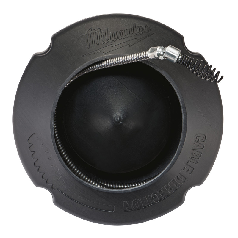 Flexible Spirale Tête Inclinée Diam 6Mm X 7.6M + Tambour-Milwaukee Systeme Attac