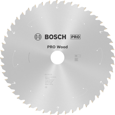 Lame scie Circulaire Sans-fil PRO Bois 250 x30 x2,2 mm 48D
