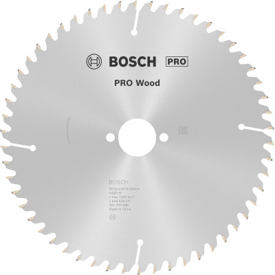 Lame scie Circulaire PRO Bois 216 x30 x2,6 mm 54D
