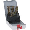 Coffret 19 forets pour Inox PRO HSS-Co 1-10 mm x19