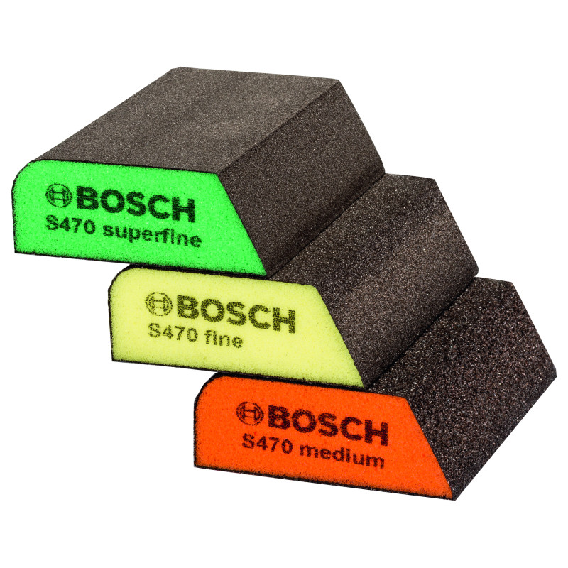 Assort 3 Blocs Abrasifs Combines S470 x3