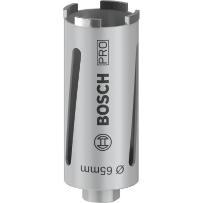 Couronne diamant a sec PRO 65 x150 mm G 1/2"