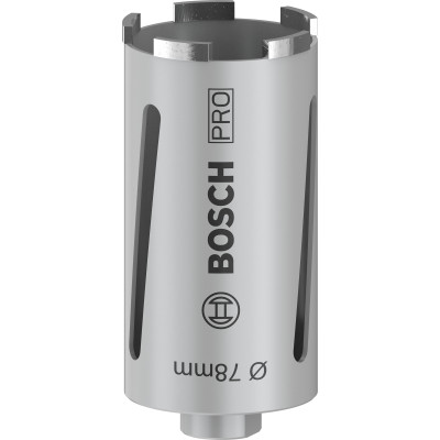 Couronne diamant a sec PRO 78 x150 mm G 1/2"