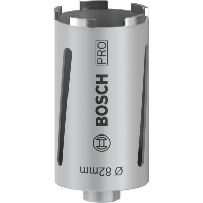 Couronne diamant a sec PRO 82 x150 mm G 1/2"