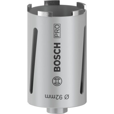 Couronne diamant a sec PRO 92 x150 mm G 1/2"