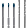 5 Forets 6 Mm (3 HEX9 Hard Cer / 2 Cyl3)
