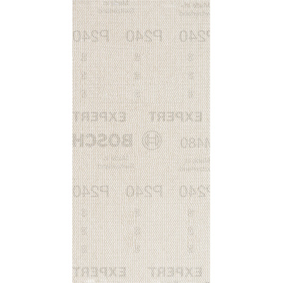 10feuilles abrasives rectangul. bois et peinture net M480 EXPERT 93 x186 mm G240 grain 240