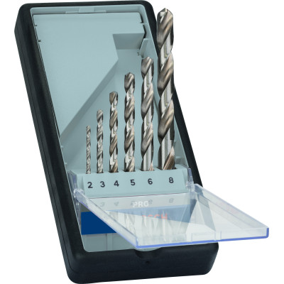 Coffret De Forets Hélicoïdaux Pro Metal Hss-G, 6 Pièces  Dure Jusqu'À 2 Fois Plu