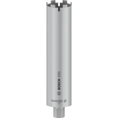 Couronne diamant a sec PRO 102 x400 mm 1 1/4" UNC