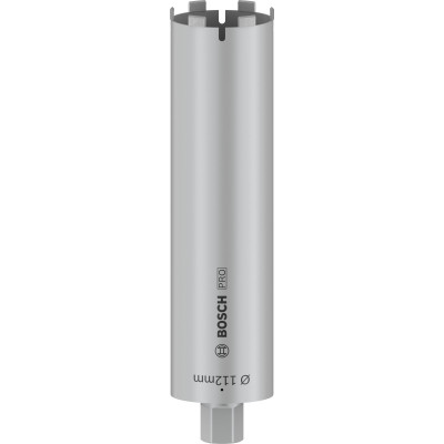 Couronne diamant a sec PRO 112 x400 mm 1 1/4" UNC