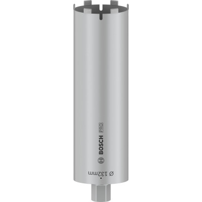 Couronne diamant a sec PRO 132 x400 mm 1 1/4" UNC