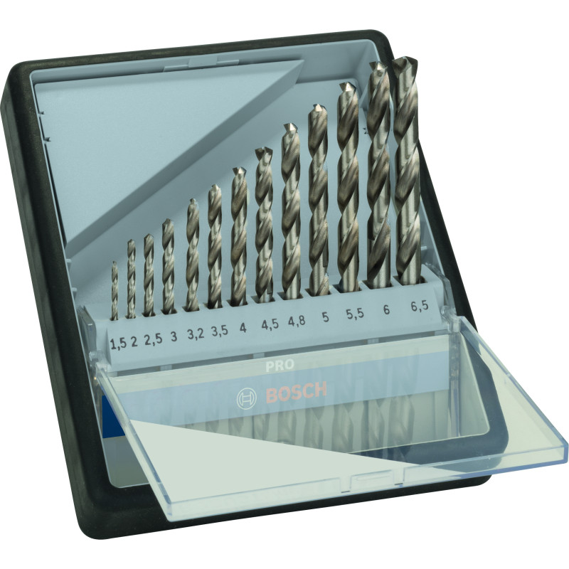 Coffret de 13 Forets HSS-G PRO pour le Métal x13