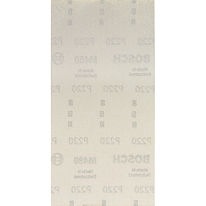 10feuilles abrasives rectangul. bois et peinture net M480 EXPERT 115 x230 mm G220 grain 220