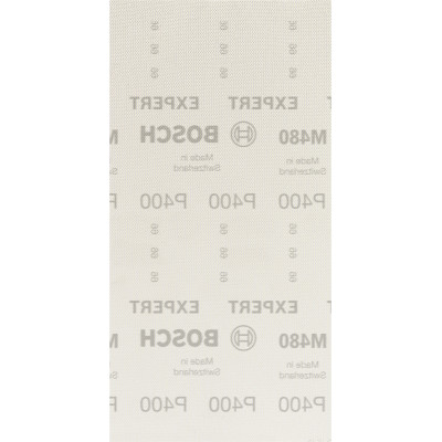 10feuilles abrasives rectangul. bois et peinture net M480 EXPERT 115 x230 mm G400 grain 400