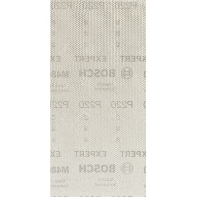 50feuilles abrasives rectangul. bois et peinture net M480 EXPERT 115 x230 mm G220 grain 220