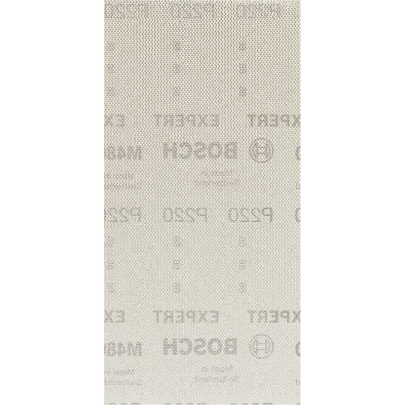 50feuilles abrasives rectangul. bois et peinture net M480 EXPERT 115 x230 mm G220 grain 220