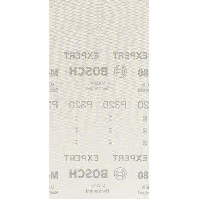 50feuilles abrasives rectangul. bois et peinture net M480 EXPERT 115 x230 mm G320 grain 320