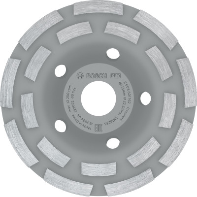 Meule assiette PRO Beton Longlife 50 x125 mm 22,23 mm