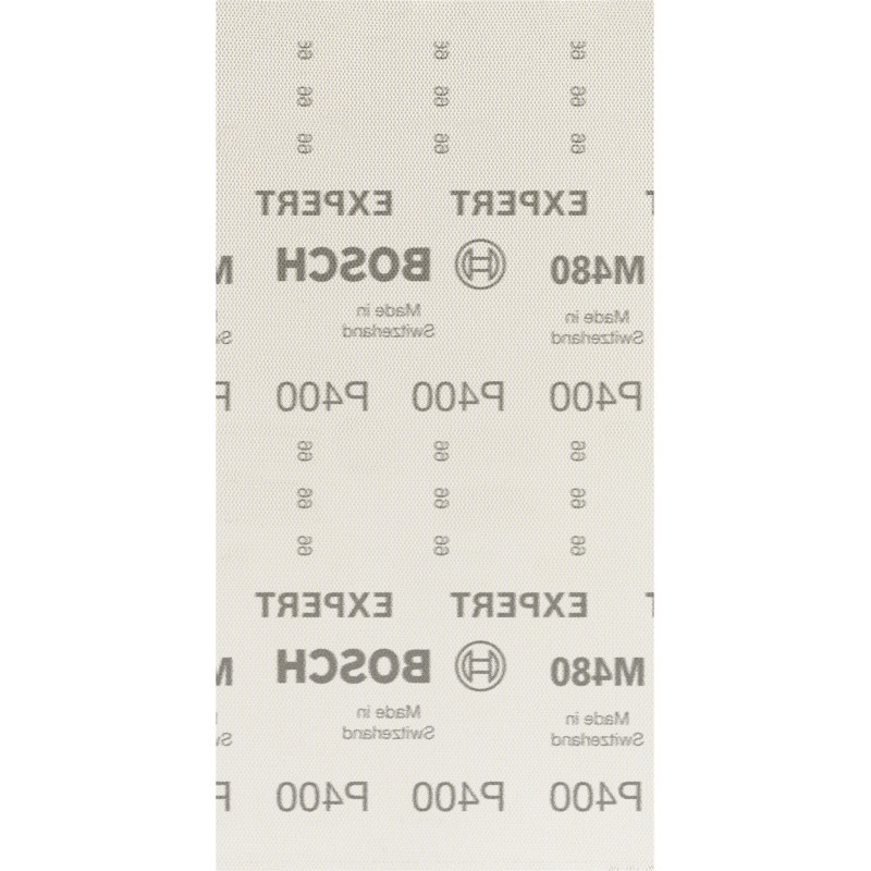 50feuilles abrasives rectangul. bois et peinture net M480 EXPERT 115 x230 mm G400 grain 400