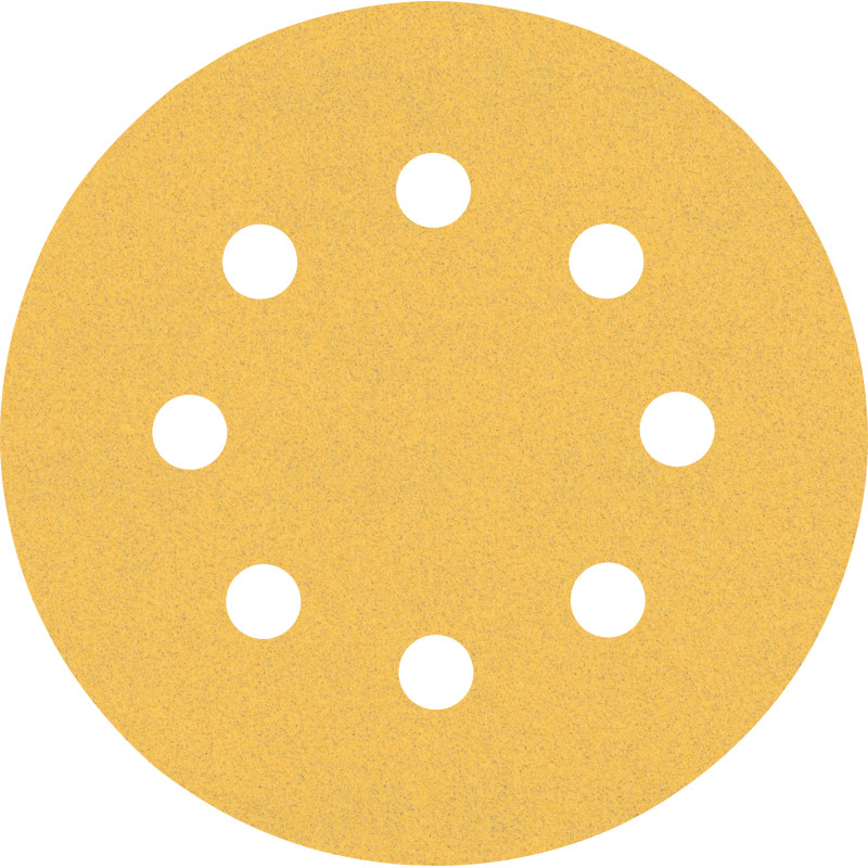 5 Disques abrasifs excentriques bois et peinture C470 EXPERT Ø 11 mm5 mm G400 grain 400