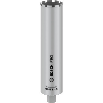 Couronne diamant a eau 112 x450 mm 1 1/4" UNC