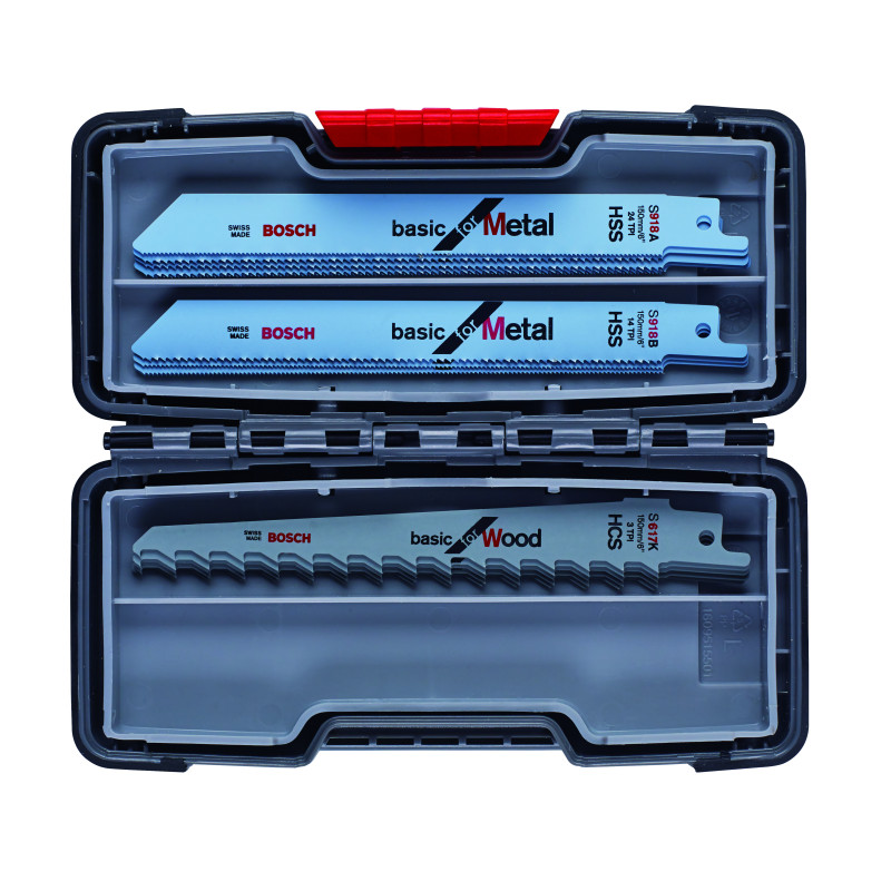 Coffret 15 Lames scie sabre BIM Bois & Métal Petites longueurs x15