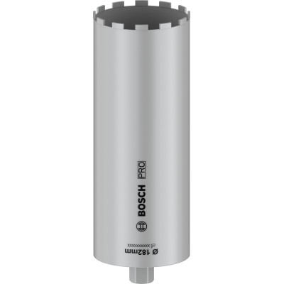 Couronne diamant a eau 182 x450 mm 1 1/4" UNC