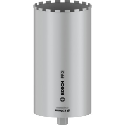 Couronne diamant a eau 250 x450 mm 1 1/4" UNC