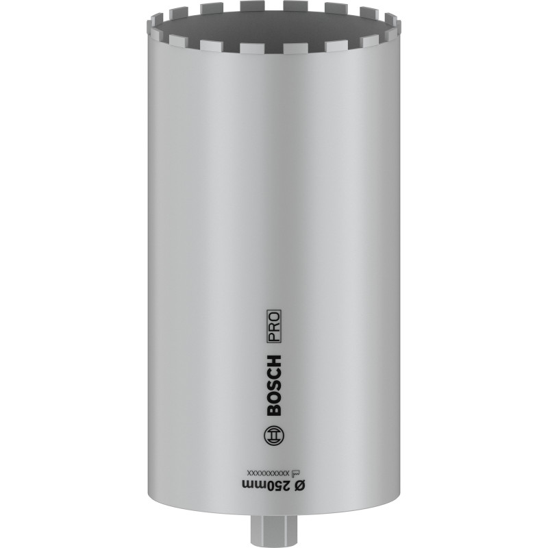 Couronne diamant a eau 250 x450 mm 1 1/4" UNC