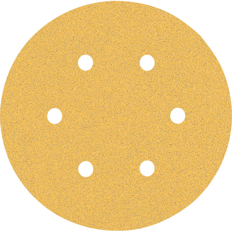 5 Disques abrasifs excentriques bois et peinture C470 EXPERT Ø 15 mm0 mm G80 grain 80