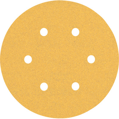 5 Disques abrasifs excentriques bois et peinture C470 EXPERT Ø 15 mm0 mm G100 grain 100