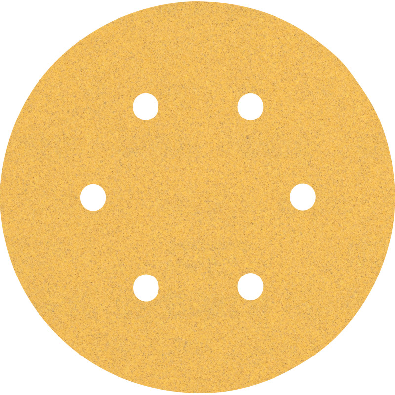 5 Disques abrasifs excentriques bois et peinture C470 EXPERT Ø 15 mm0 mm G100 grain 100